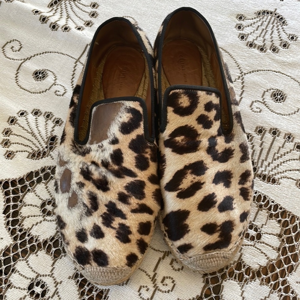 💎Host Pick💎 Celine Cheetah Hair Espadrilles